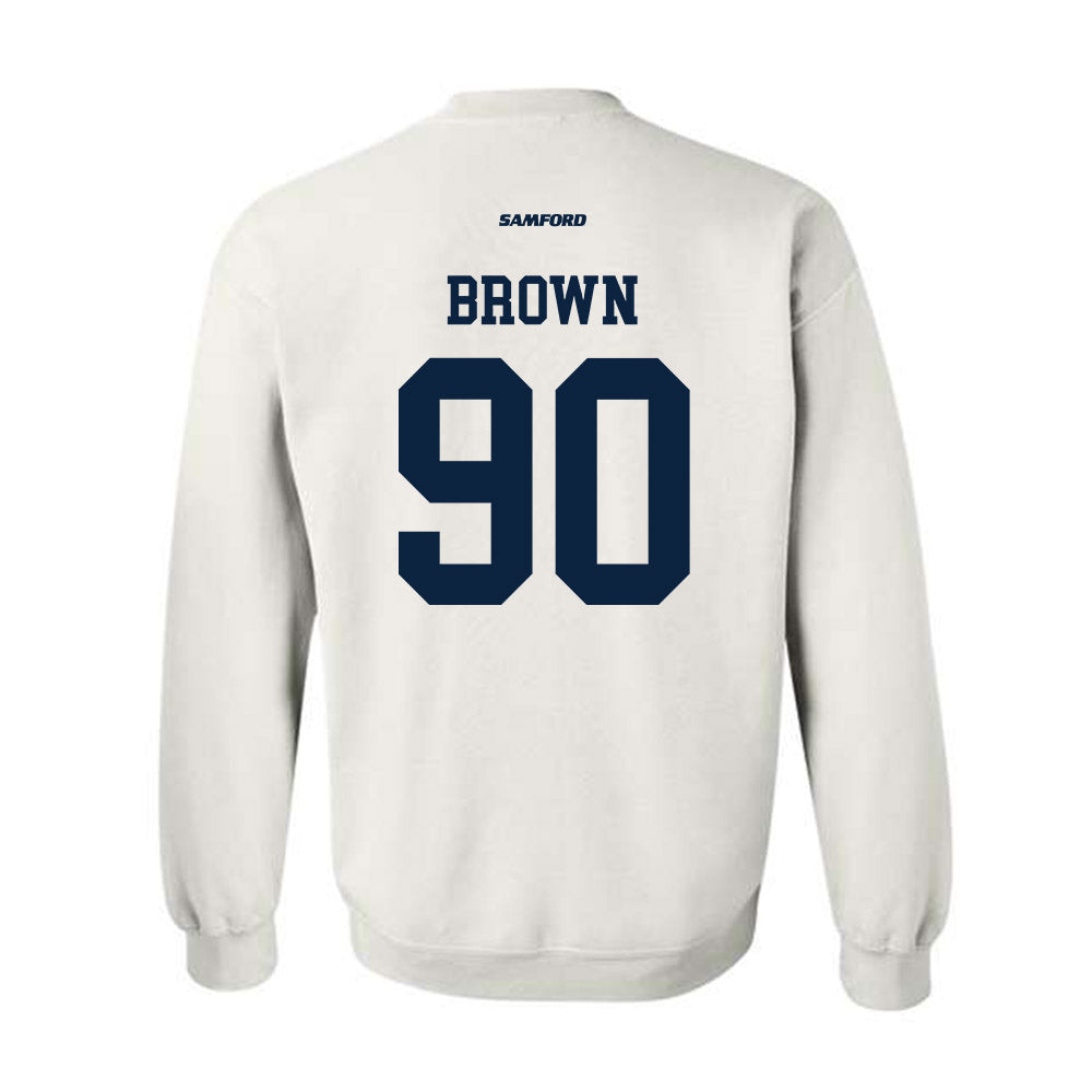 Samford - NCAA Football : Danny Brown - Classic Shersey Crewneck Sweatshirt-1