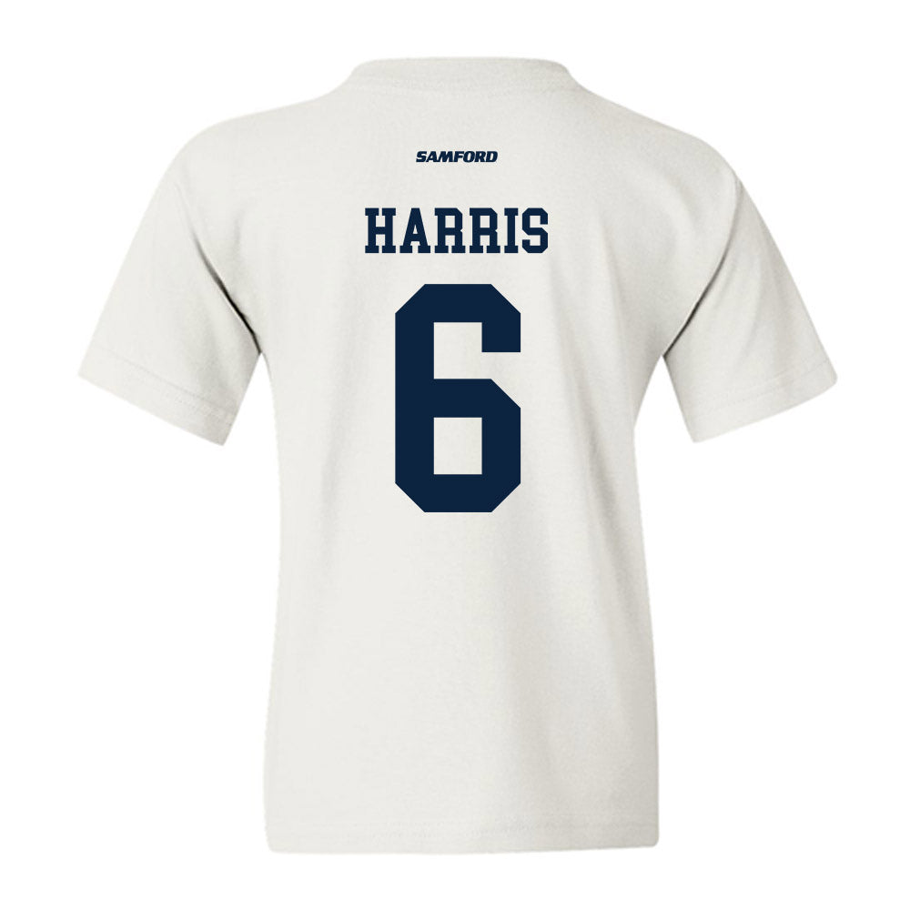 Samford - NCAA Baseball : Jackson Harris - Classic Shersey Youth T-Shirt-1