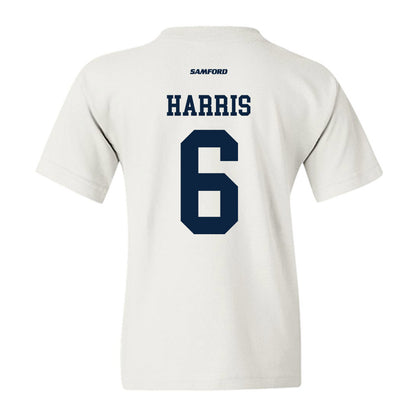 Samford - NCAA Baseball : Jackson Harris - Classic Shersey Youth T-Shirt-1