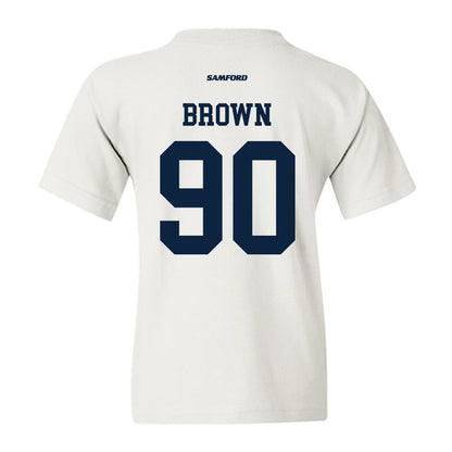 Samford - NCAA Football : Danny Brown - Classic Shersey Youth T-Shirt-1