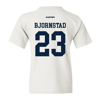 Samford - NCAA Women's Basketball : Kayte Madison Bjornstad - Classic Shersey Youth T-Shirt-1