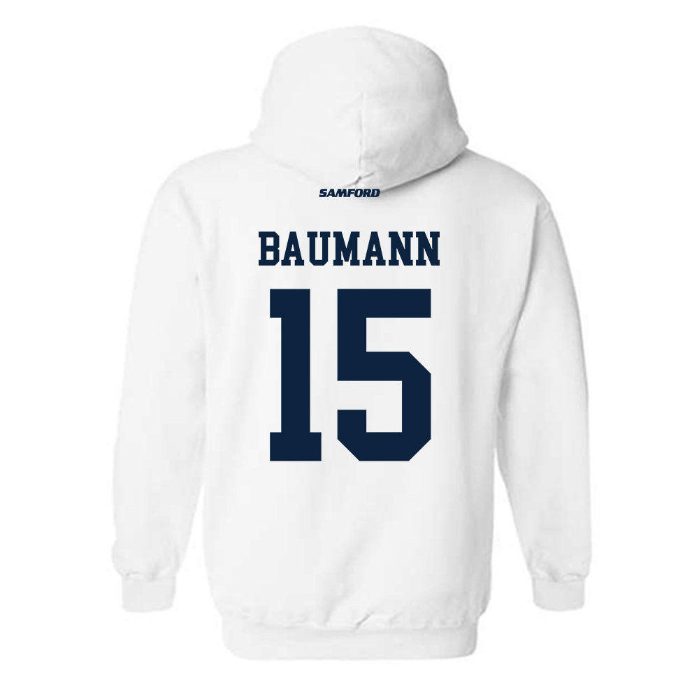 Samford - NCAA Women's Soccer : Ava Baumann - Hooded Sweatshirt-1