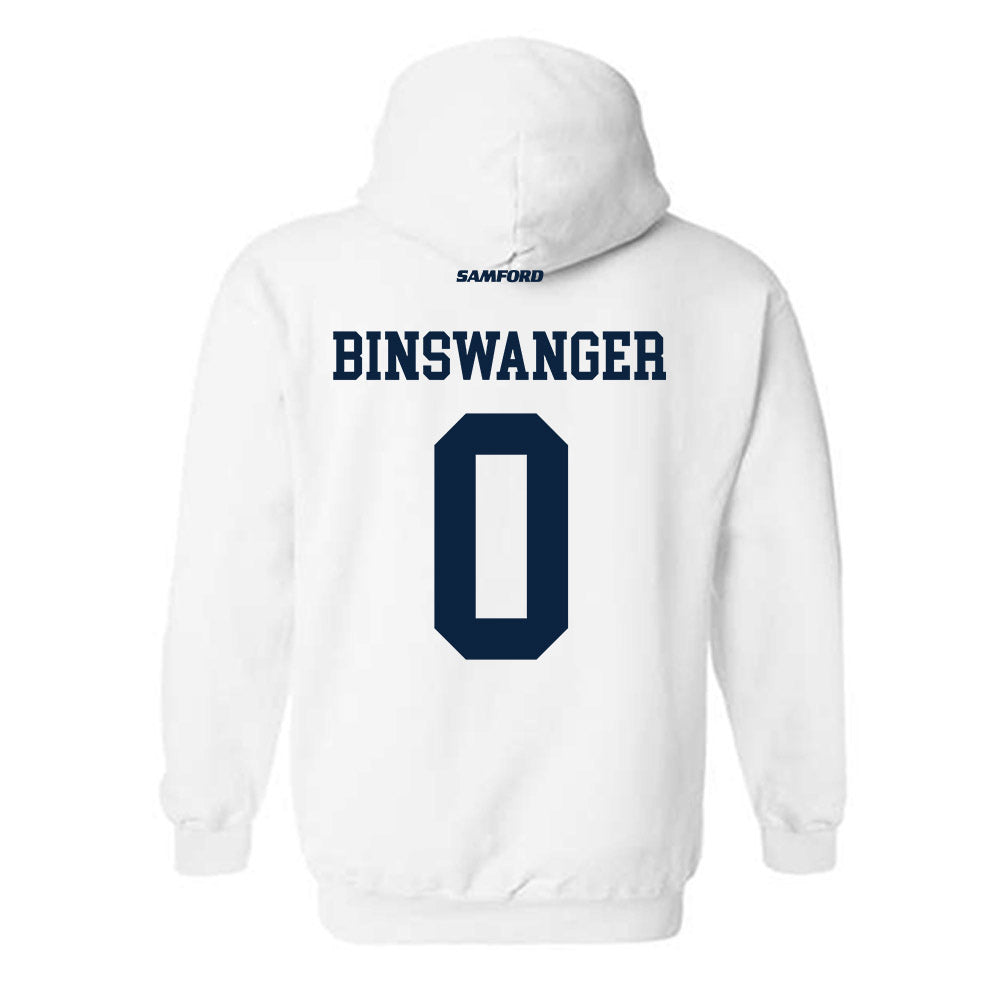 Samford - NCAA Women's Basketball : Paisley Binswanger - Classic Shersey Hooded Sweatshirt-1