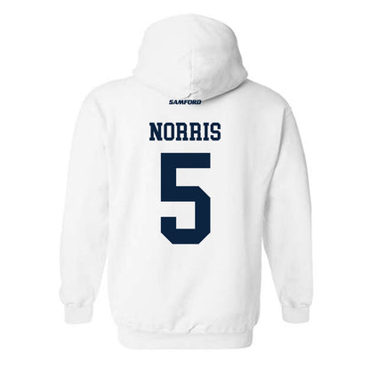 Samford - NCAA Men's Basketball : Cade Norris - Hooded Sweatshirt-1