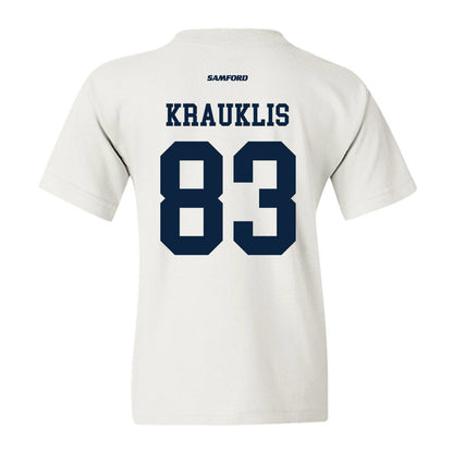 Samford - NCAA Football : Hudson Krauklis - Youth T-Shirt-1