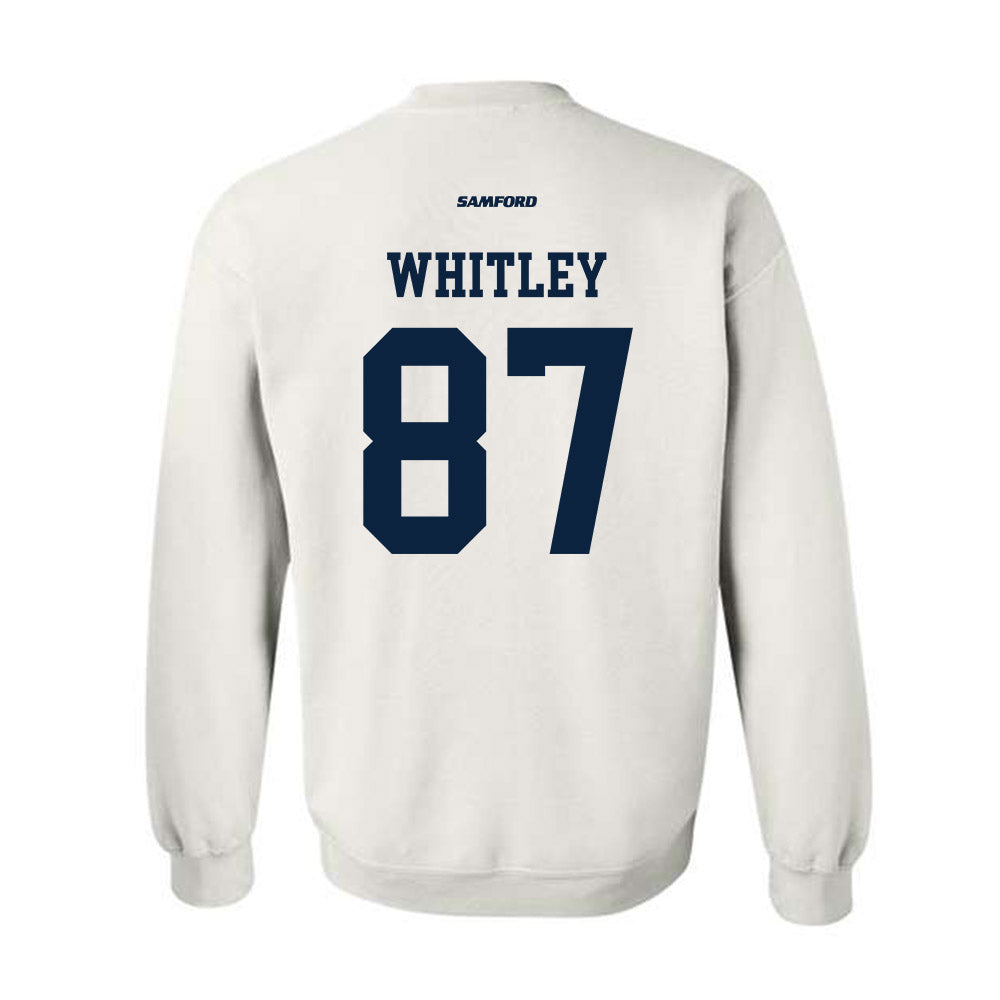 Samford - NCAA Football : Brice Whitley - Crewneck Sweatshirt-1