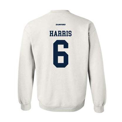 Samford - NCAA Baseball : Jackson Harris - Classic Shersey Crewneck Sweatshirt-1