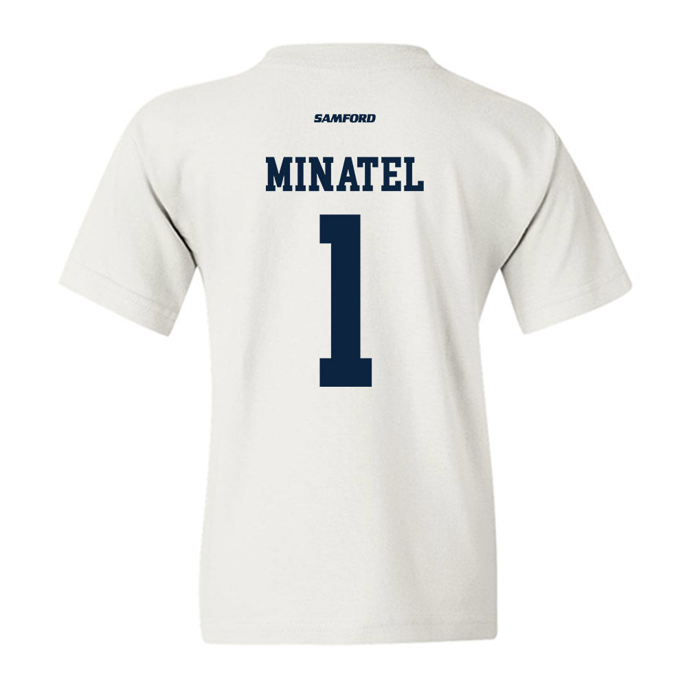 Samford - NCAA Women's Volleyball : Carly Minatel - Youth T-Shirt-1