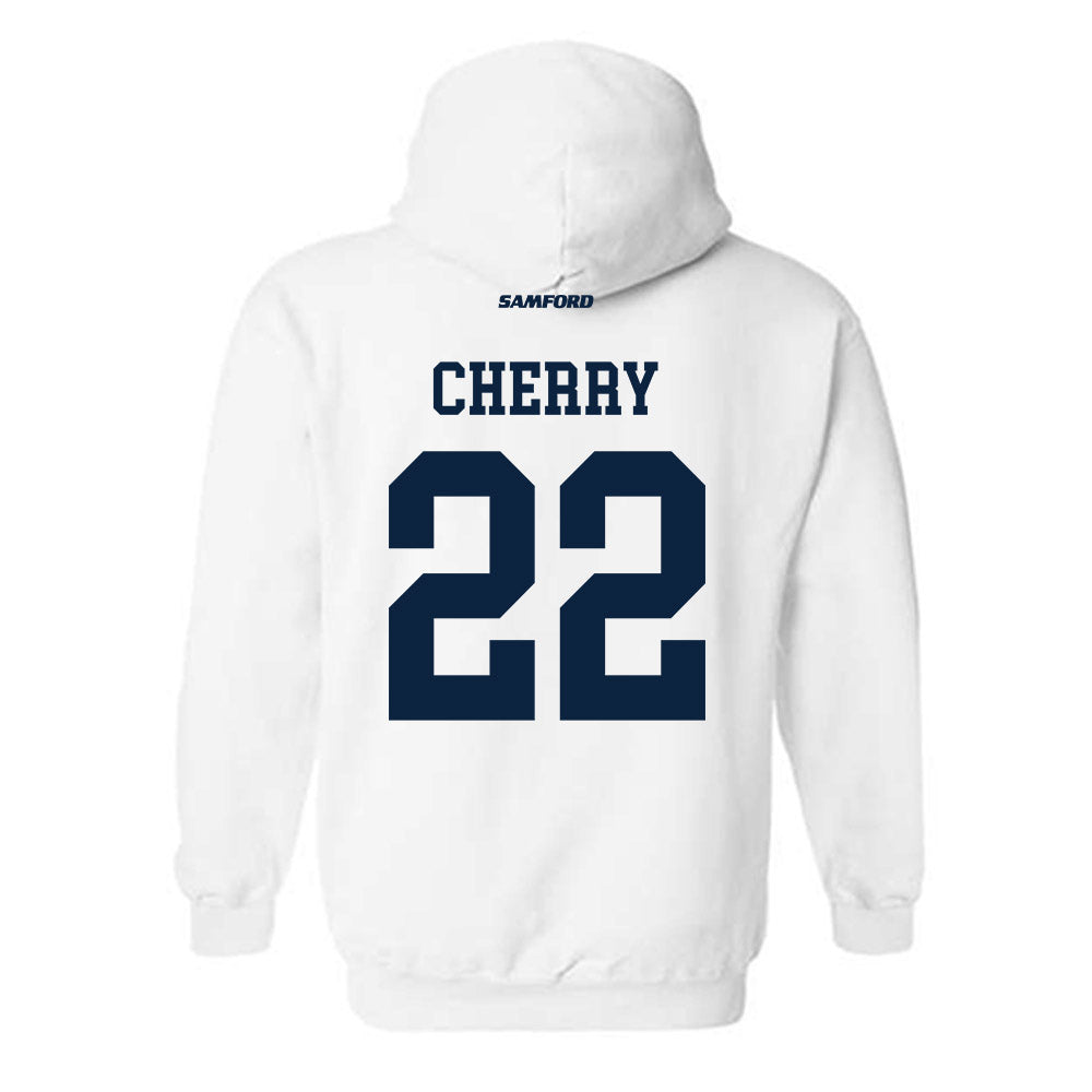 Samford - NCAA Football : Kenyon Cherry - Classic Shersey Hooded Sweatshirt-1