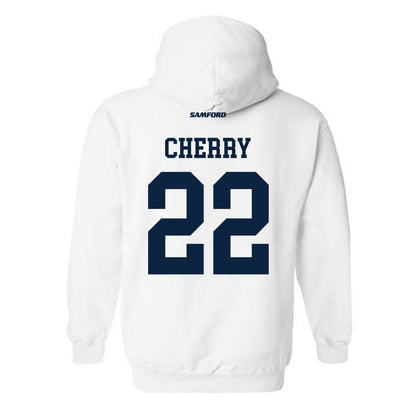 Samford - NCAA Football : Kenyon Cherry - Classic Shersey Hooded Sweatshirt-1