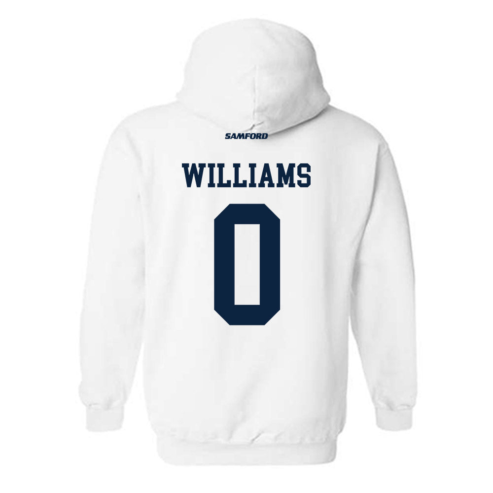 Samford - NCAA Football : Greg Williams - Classic Shersey Hooded Sweatshirt-1