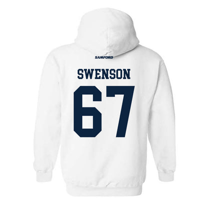 Samford - NCAA Football : Thayne Swenson - Classic Shersey Hooded Sweatshirt-1