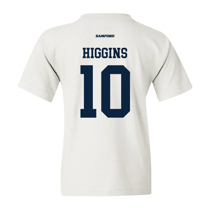 Samford - NCAA Baseball : Trey Higgins - Youth T-Shirt-1