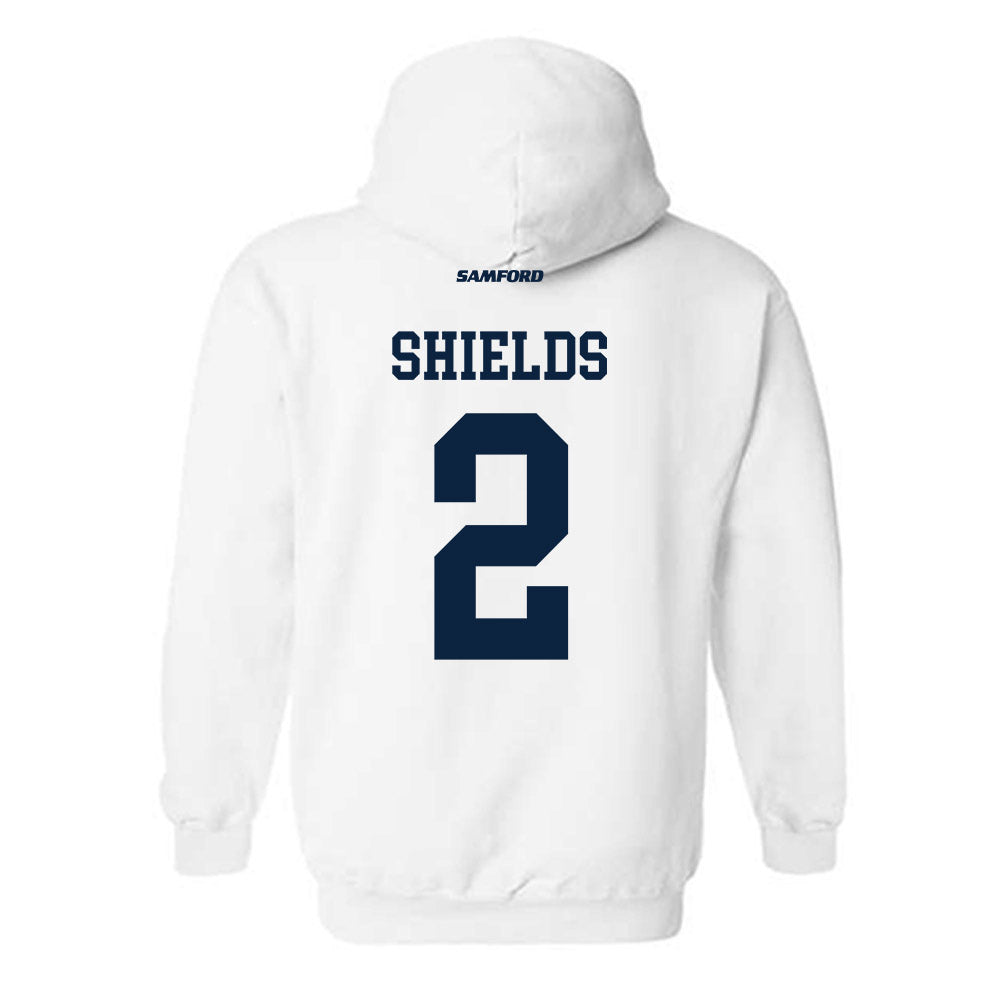 Samford - NCAA Football : Will Shields - Classic Shersey Hooded Sweatshirt-1