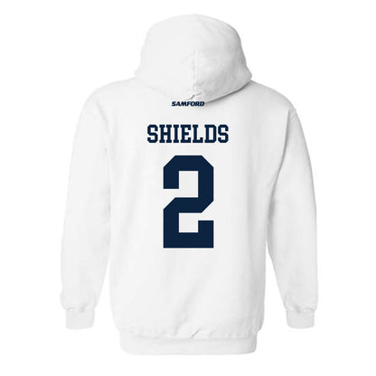 Samford - NCAA Football : Will Shields - Classic Shersey Hooded Sweatshirt-1