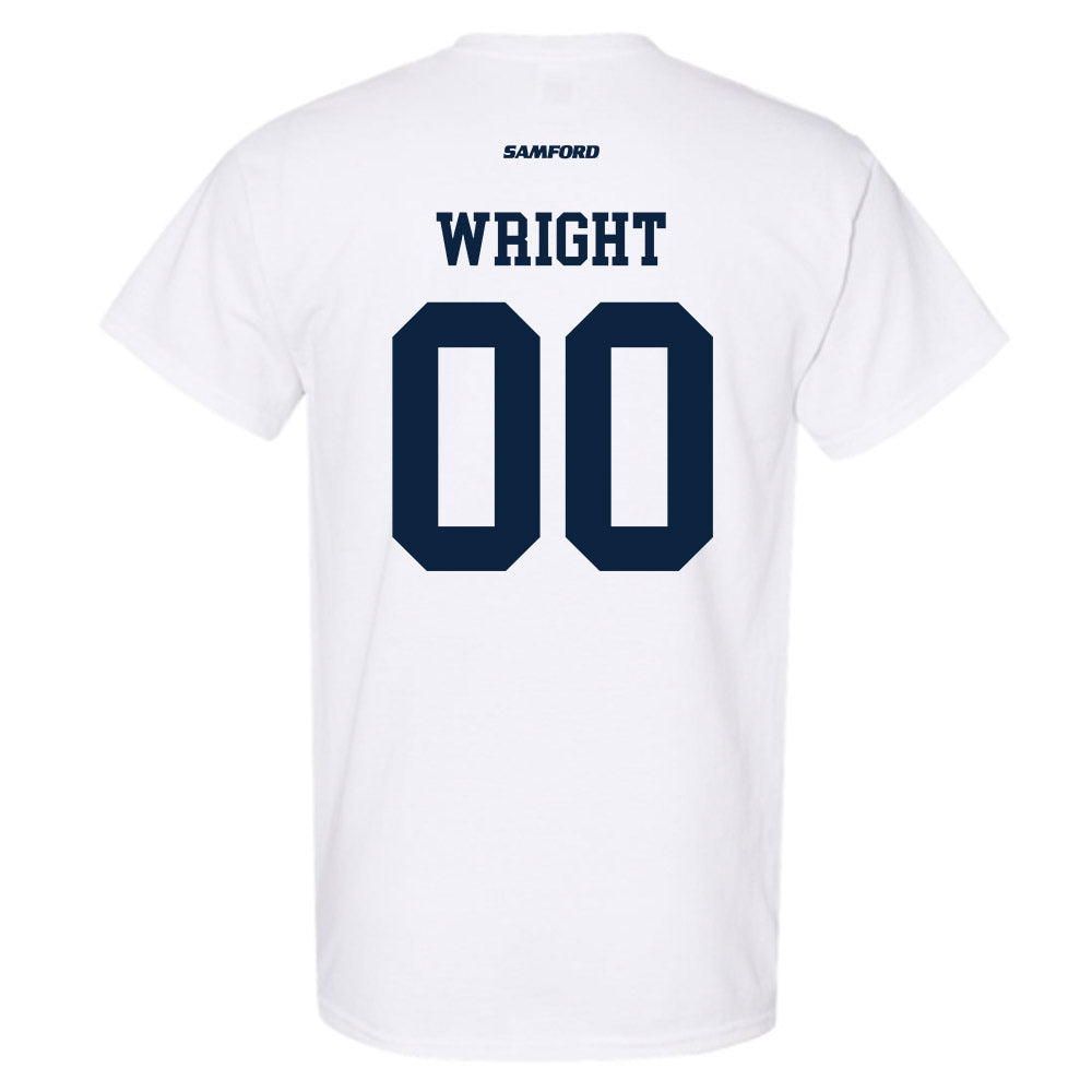 Samford - NCAA Women's Soccer : Abby Wright - T-Shirt-1