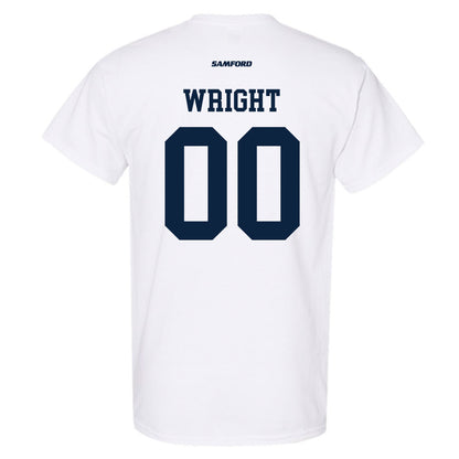 Samford - NCAA Women's Soccer : Abby Wright - T-Shirt-1