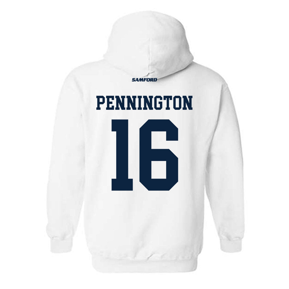 Samford - NCAA Football : Cooper Pennington - Classic Shersey Hooded Sweatshirt-1