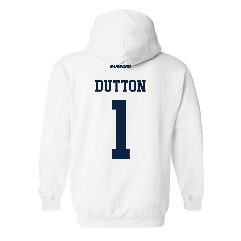 Samford - NCAA Baseball : Pierce Dutton - Classic Shersey Hooded Sweatshirt-1