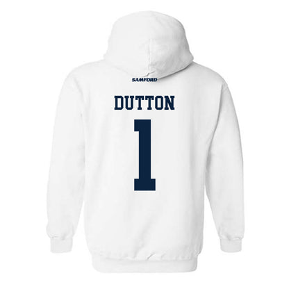 Samford - NCAA Baseball : Pierce Dutton - Classic Shersey Hooded Sweatshirt-1