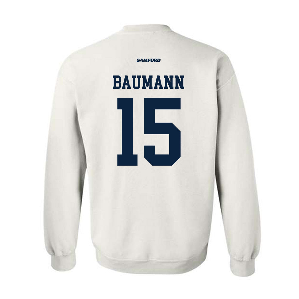 Samford - NCAA Women's Soccer : Ava Baumann - Crewneck Sweatshirt-1