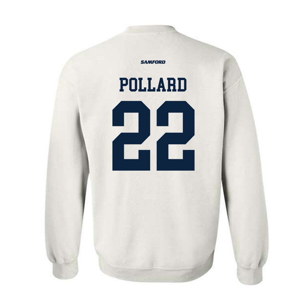 Samford - NCAA Men's Basketball : Jaxon Pollard - Crewneck Sweatshirt-1
