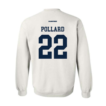 Samford - NCAA Men's Basketball : Jaxon Pollard - Crewneck Sweatshirt-1