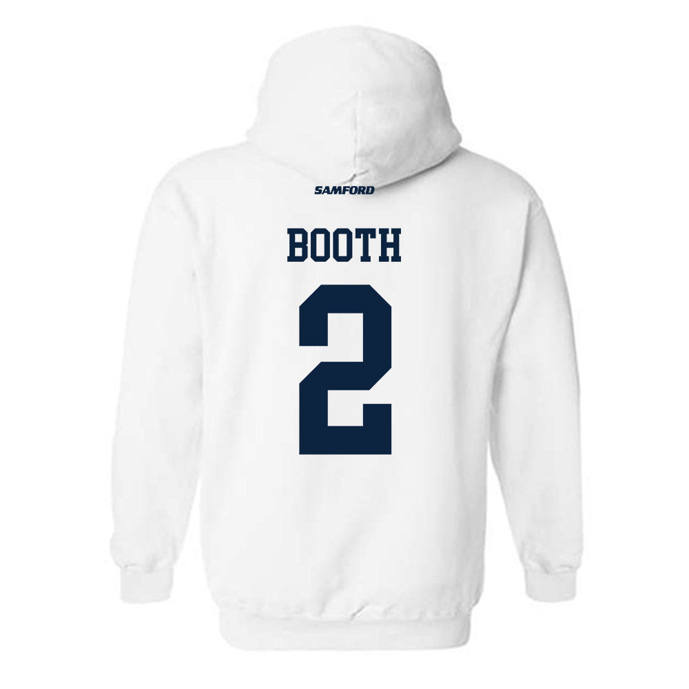 Samford - NCAA Men's Basketball : Jadin Booth - Hooded Sweatshirt-1