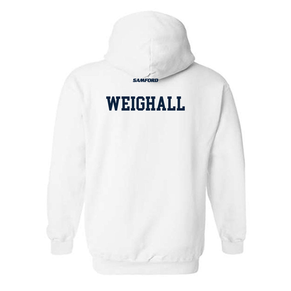 Samford - NCAA Men's Track & Field : Grant Weighall - Classic Shersey Hooded Sweatshirt-1