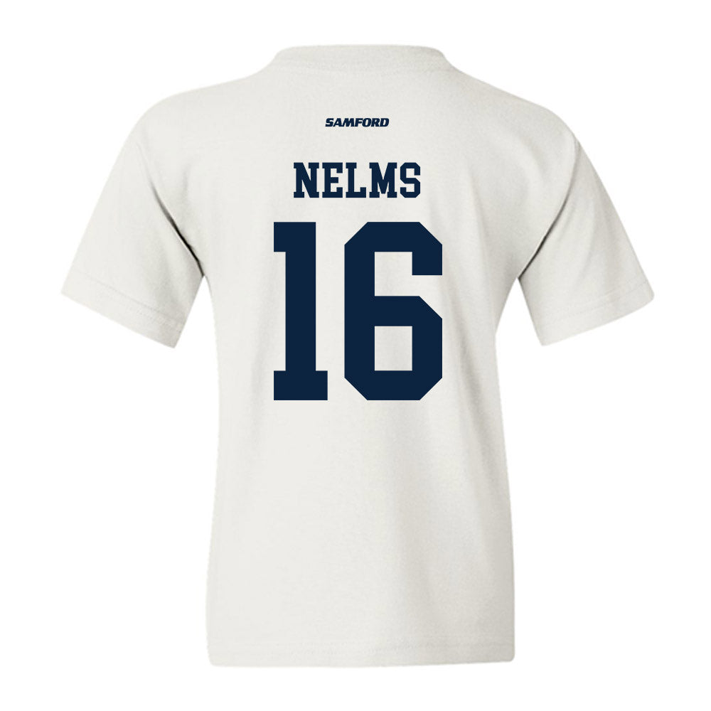Samford - NCAA Baseball : Easton Nelms - Youth T-Shirt-1