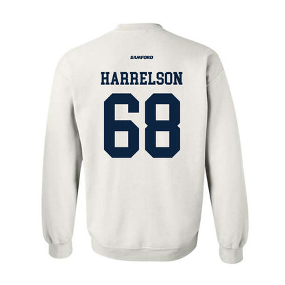 Samford - NCAA Football : Asher Harrelson - Crewneck Sweatshirt-1