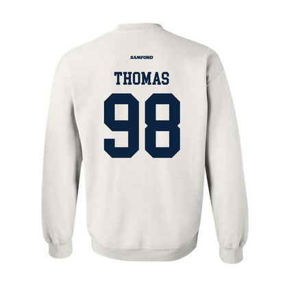 Samford - NCAA Football : Dezmon Thomas - Classic Shersey Crewneck Sweatshirt-1