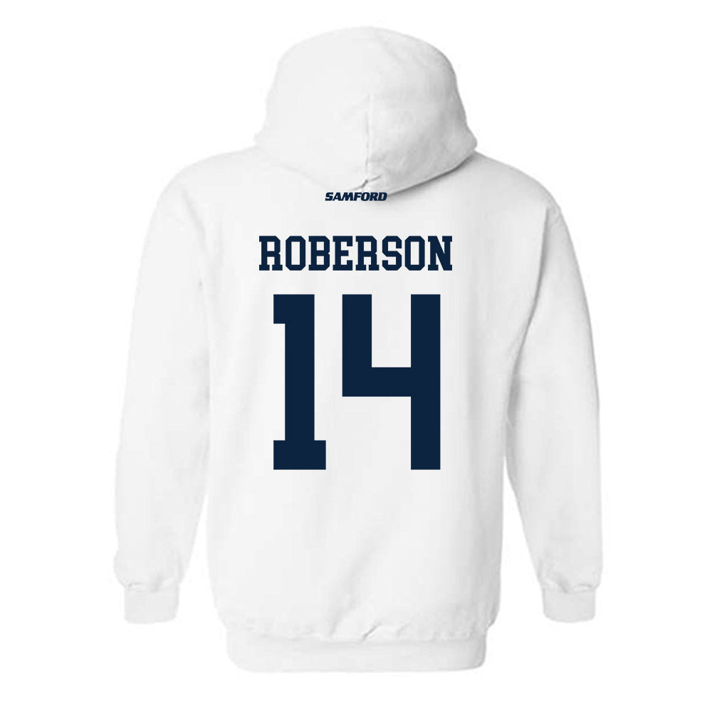 Samford - NCAA Women's Basketball : Makayla Roberson - Classic Shersey Hooded Sweatshirt-1