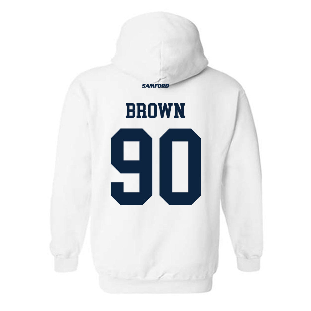 Samford - NCAA Football : Danny Brown - Classic Shersey Hooded Sweatshirt-1
