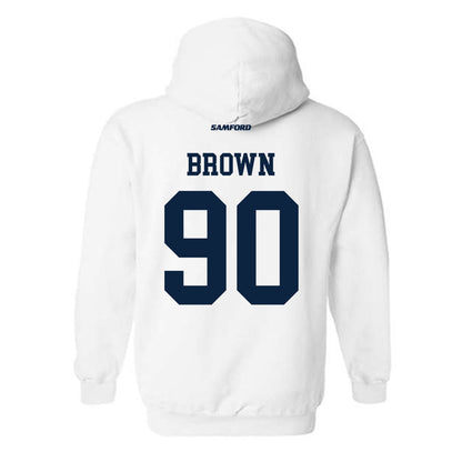 Samford - NCAA Football : Danny Brown - Classic Shersey Hooded Sweatshirt-1