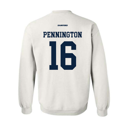 Samford - NCAA Football : Cooper Pennington - Classic Shersey Crewneck Sweatshirt-1
