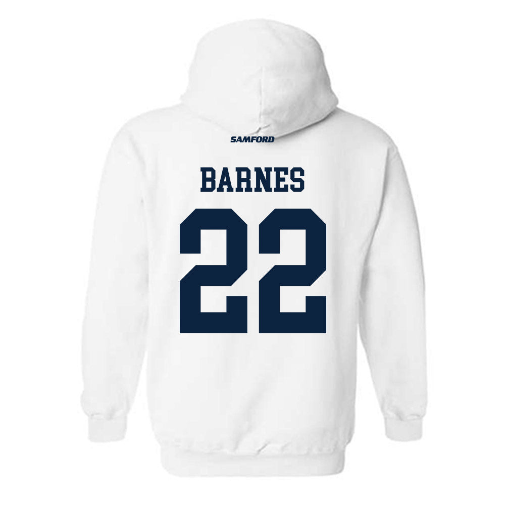 Samford - NCAA Women's Basketball : Natalie Barnes - Classic Shersey Hooded Sweatshirt-1