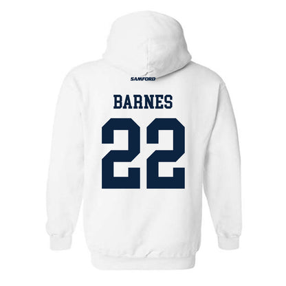 Samford - NCAA Women's Basketball : Natalie Barnes - Classic Shersey Hooded Sweatshirt-1