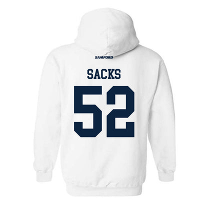 Samford - NCAA Football : Owen Sacks - Classic Shersey Hooded Sweatshirt-1