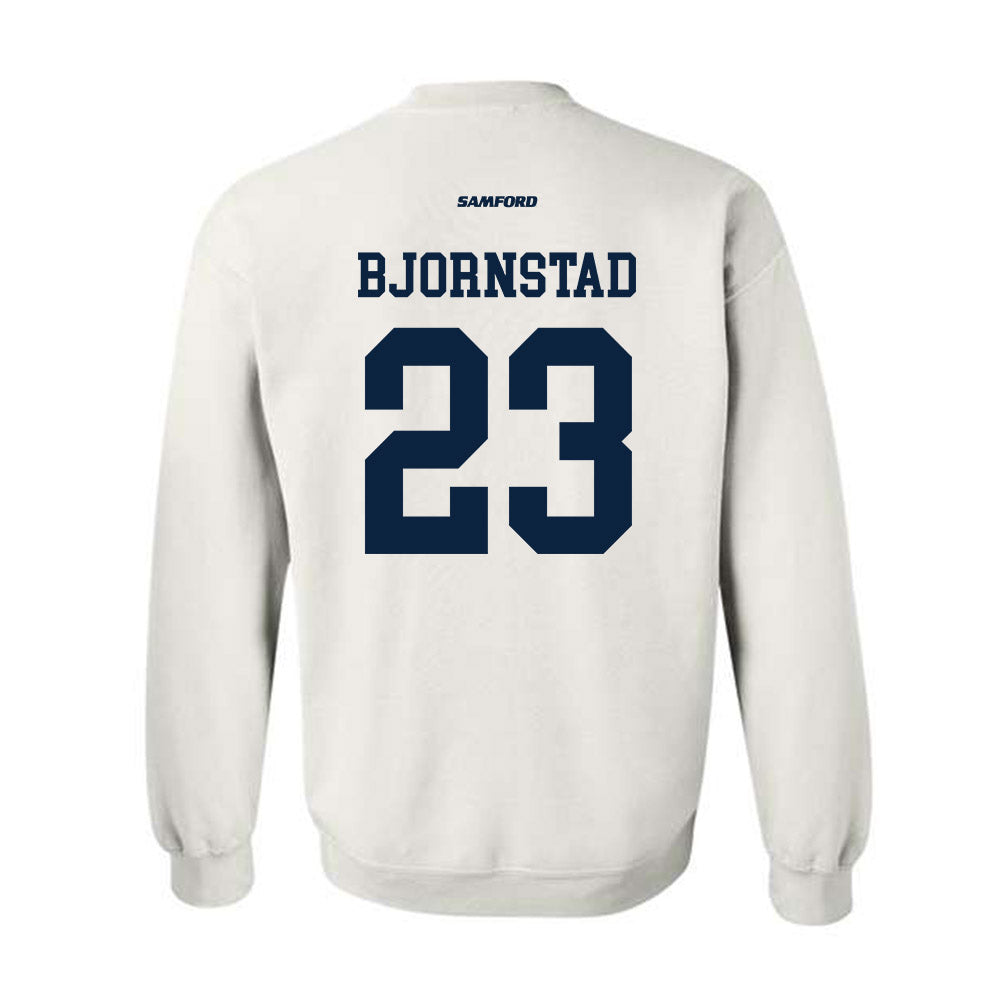 Samford - NCAA Women's Basketball : Kayte Madison Bjornstad - Classic Shersey Crewneck Sweatshirt-1