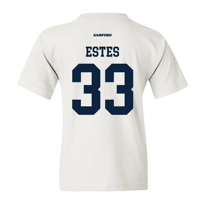 Samford - NCAA Football : Lawson Estes - Classic Shersey Youth T-Shirt-1