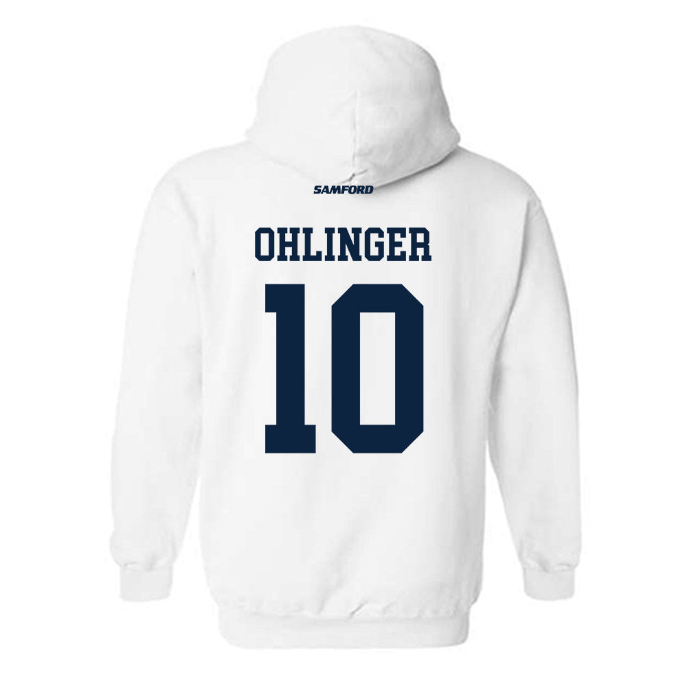 Samford - NCAA Women's Volleyball : Ali Ohlinger - Classic Shersey Hooded Sweatshirt-1