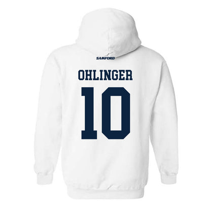 Samford - NCAA Women's Volleyball : Ali Ohlinger - Classic Shersey Hooded Sweatshirt-1