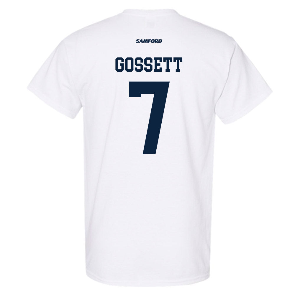 Samford - NCAA Men's Basketball : JD Gossett - T-Shirt-1