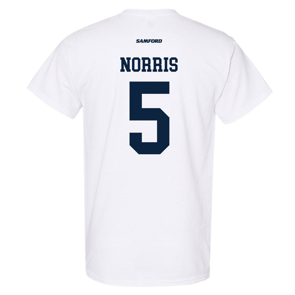 Samford - NCAA Men's Basketball : Cade Norris - T-Shirt-1