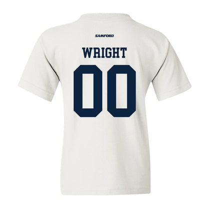 Samford - NCAA Women's Soccer : Abby Wright - Youth T-Shirt-1