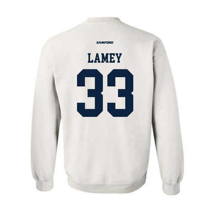 Samford - NCAA Men's Basketball : Zach Lamey - Crewneck Sweatshirt-1