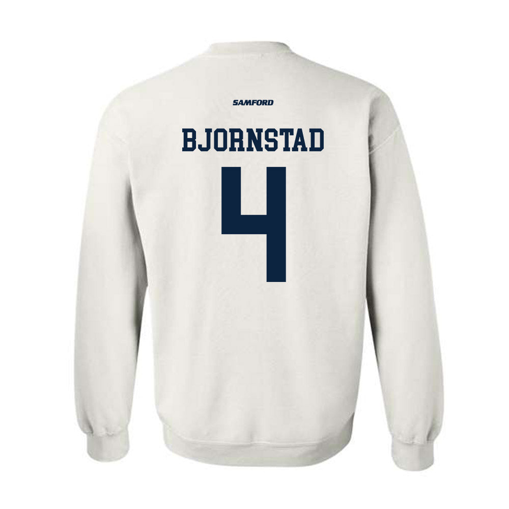 Samford - NCAA Men's Basketball : Judson Bjornstad - Crewneck Sweatshirt-1