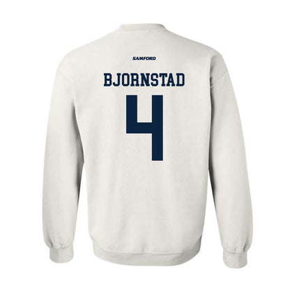 Samford - NCAA Men's Basketball : Judson Bjornstad - Crewneck Sweatshirt-1