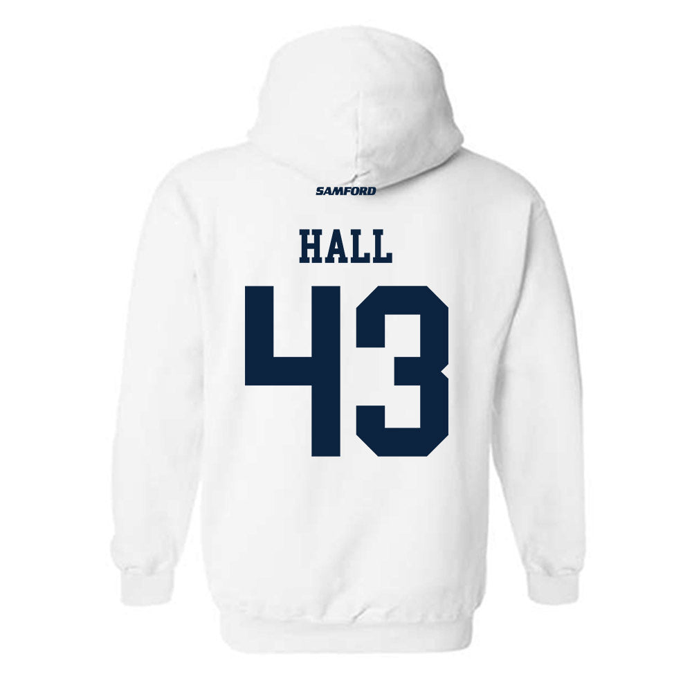 Samford - NCAA Football : Quinten Hall - Classic Shersey Hooded Sweatshirt-1
